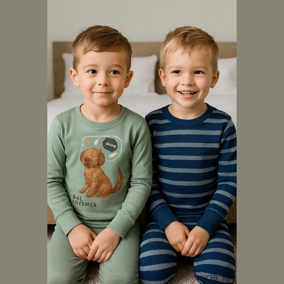 Just One You By Carters Other - Carters Just For You Pajama Top Set Size 4T Blue Green NWT Puppy Stripes